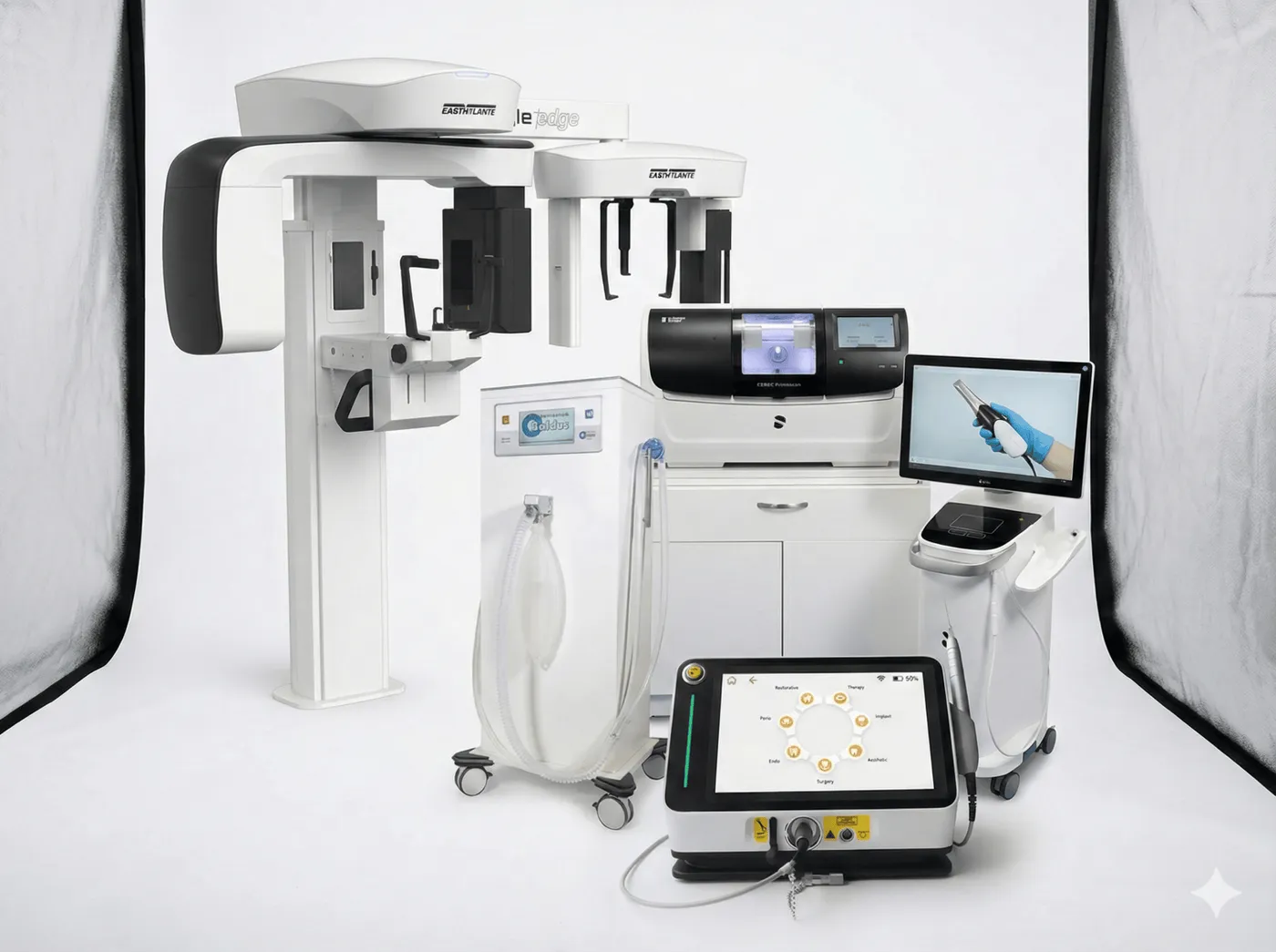 Equipos de radiografía 3D, escáner digital y CEREC de Clínica Dental Zagurt